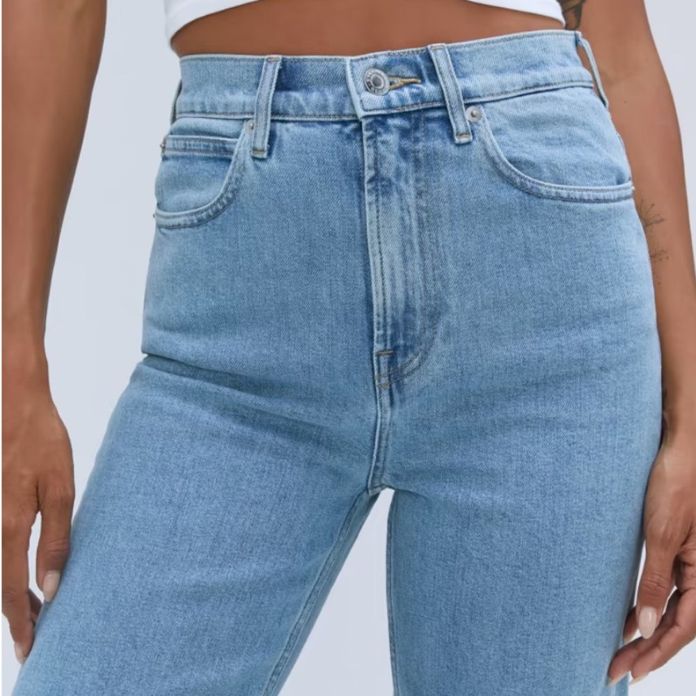 Everlane Size 31 Way High Jean in Light Indigo